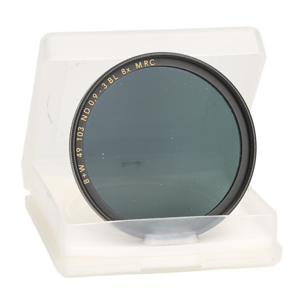 B+W 49mm ND 0.9-8x Neutral Density Filter