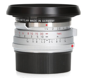 Leica Leica 35mm f/1.4 Summilux-M Silver Steel Rim (11301)