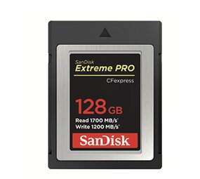 SanDisk SanDisk CFexpress Extreme Pro 128GB 1700/1200MB/s Type B