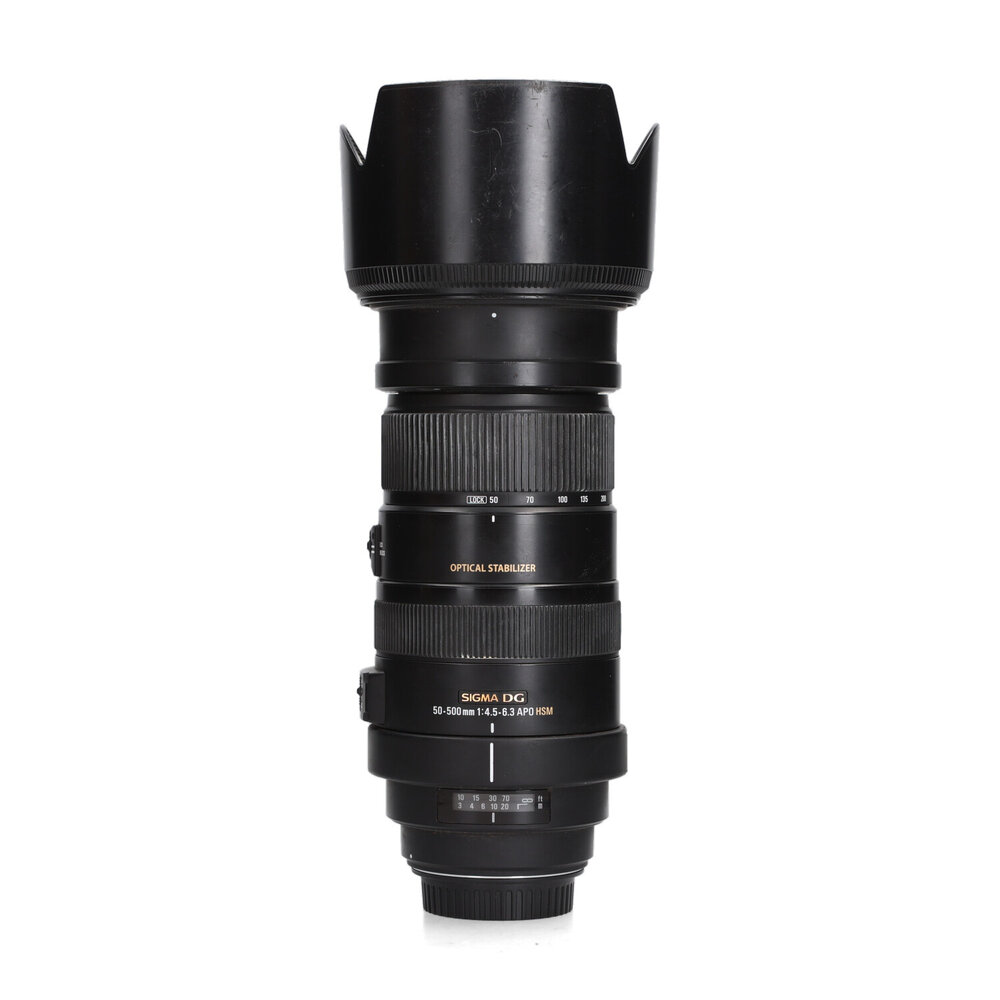 Sigma 50-500mm f/4.5-6.3 APO DG HSM - Canon EF