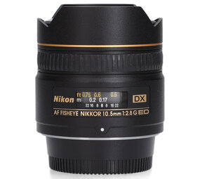 Nikon Nikon AF DX 10.5mm f/2.8 G ED Fisheye Nikon Nikon AF DX 10.5mm f/2.8 G ED Fisheye