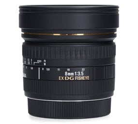 Sigma 8mm F3.5 EX DG Fisheye - Canon