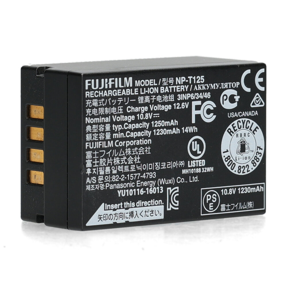 Fujifilm Fujifilm NP-T125 Battery Fujifilm Fujifilm NP-T125 Battery