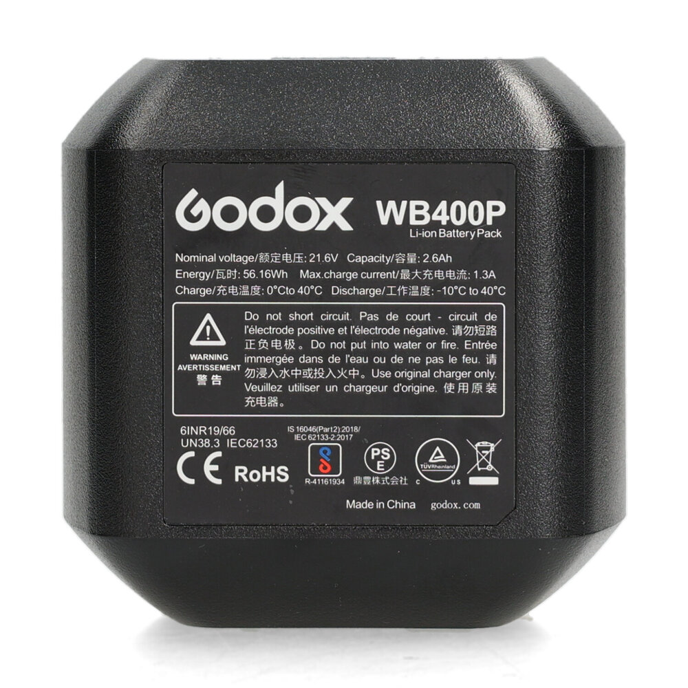 Godox WB400P - Accu Godox WB400P - Accu