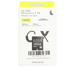 Angelbird Angelbird AV Pro 160GB CFexpress SE Type A Angelbird Angelbird AV Pro 160GB CFexpress SE Type A