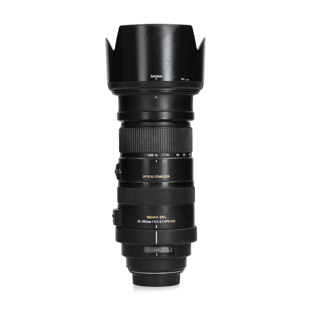 Sigma 50-500mm f/4.5-6.3 APO DG HSM - Canon EF Sigma 50-500mm f/4.5-6.3 APO DG HSM - Canon EF