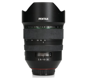 Pentax Pentax HD Pentax-D FA 15-30mm f/2.8 ED SDM WR