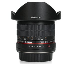 Samyang Samyang 8mm f/3.5 UMC CS II - Canon EF-S Samyang Samyang 8mm f/3.5 UMC CS II - Canon EF-S