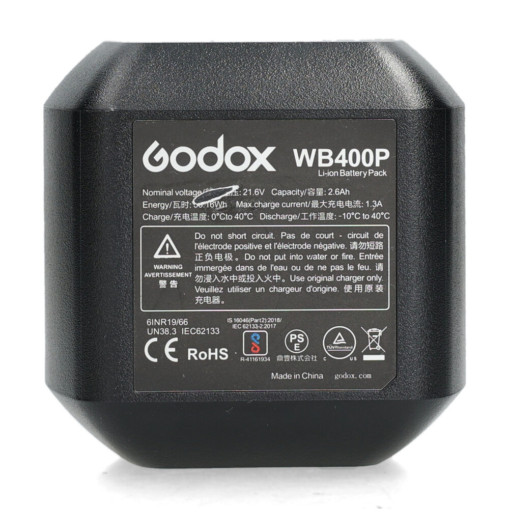 Godox WB400P - Accu Godox WB400P - Accu