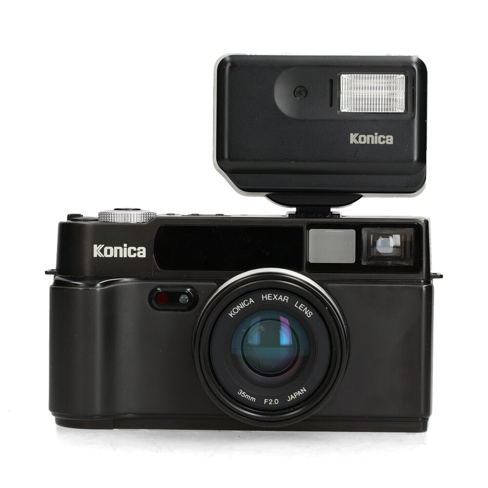 Konica Konica Hexar AF + HX-14 Flash Konica Konica Hexar AF + HX-14 Flash