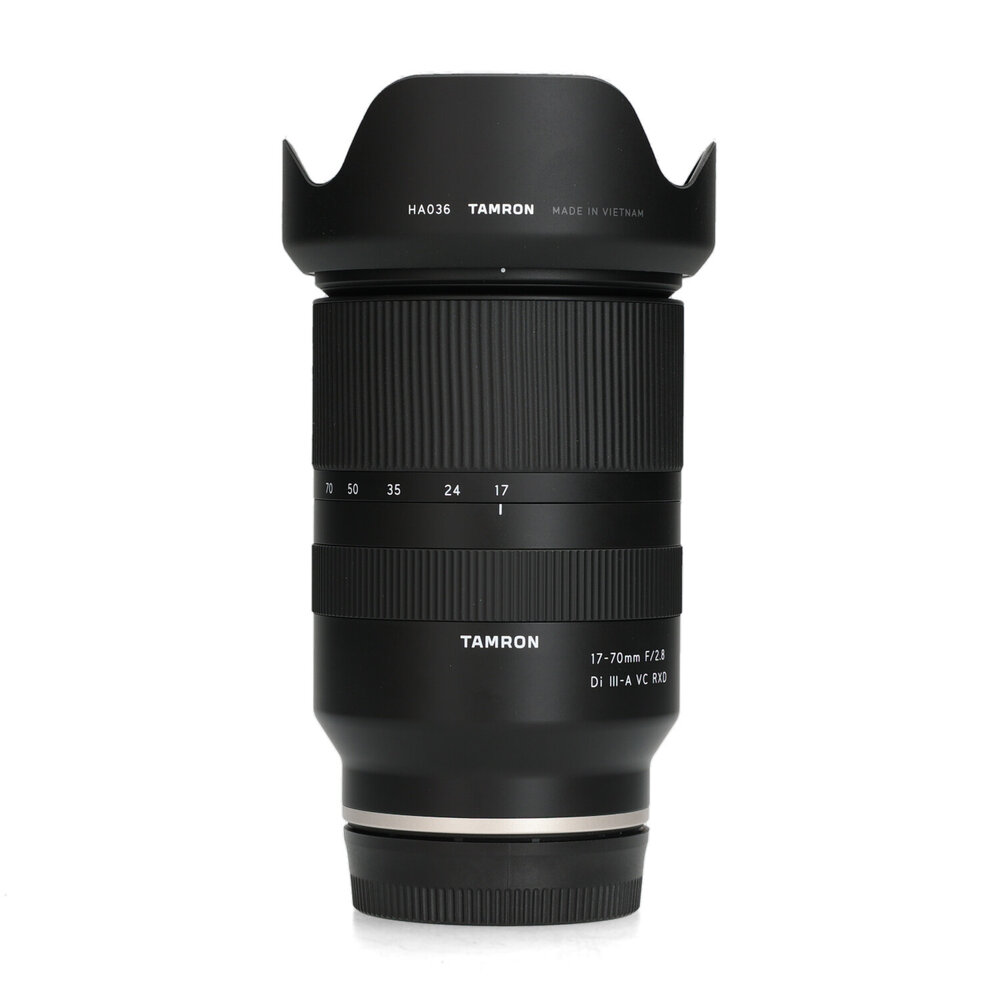 Tamron Tamron 17-70mm f/2.8 Di III-A VC RXD - Sony E Tamron Tamron 17-70mm f/2.8 Di III-A VC RXD - Sony E