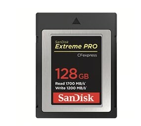 SanDisk SanDisk CFexpress Extreme Pro 128GB 1700/1200MB/s Type B