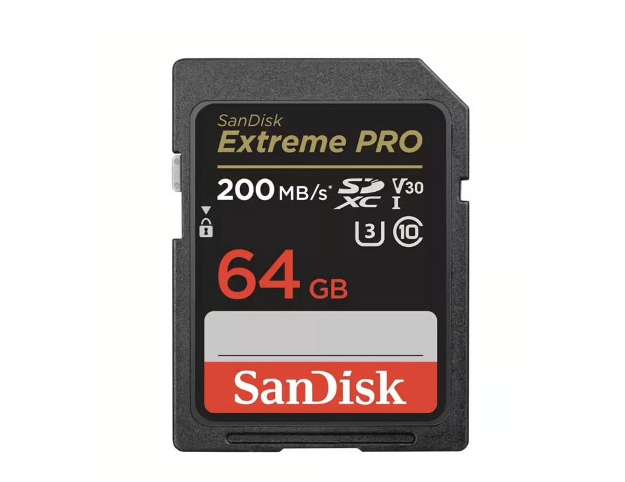 SanDisk SanDisk 64GB SD Extreme Pro UHS-I U3 V30 200MB/s (Nieuw) SanDisk SanDisk 64GB SD Extreme Pro UHS-I U3 V30 200MB/s (Nieuw)
