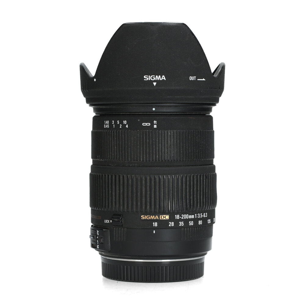 Sigma Sigma 18-200mm f/3.5-6.3 DC OS - Canon EF-S