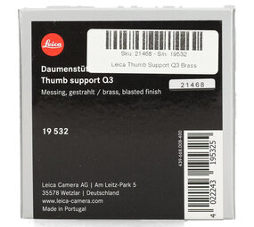 Leica Thumb Support Q3 Brass