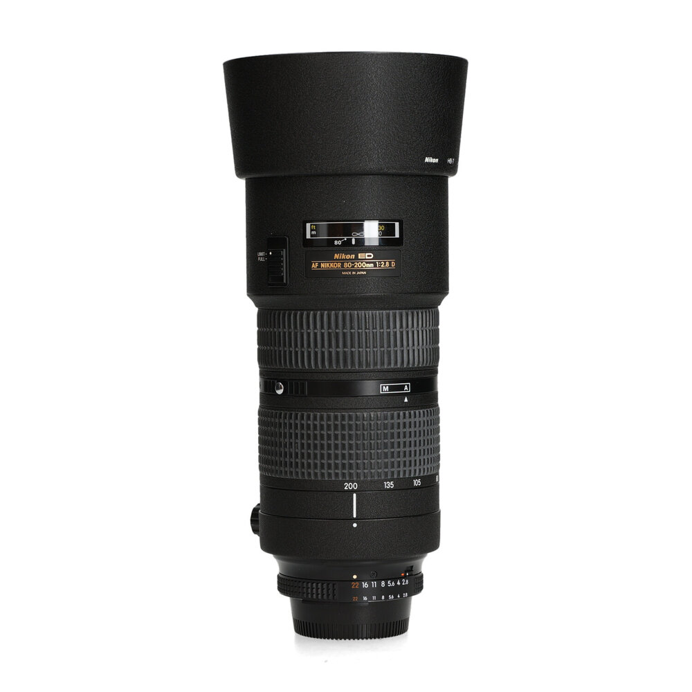 Nikon Nikon AF 80-200mm F2.8 D IF-ED - Draaizoom Nikon Nikon AF 80-200mm F2.8 D IF-ED - Draaizoom