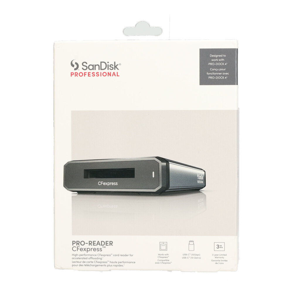 Sandisk Extreme Pro CFexpress type B Card Reader Sandisk Extreme Pro CFexpress type B Card Reader