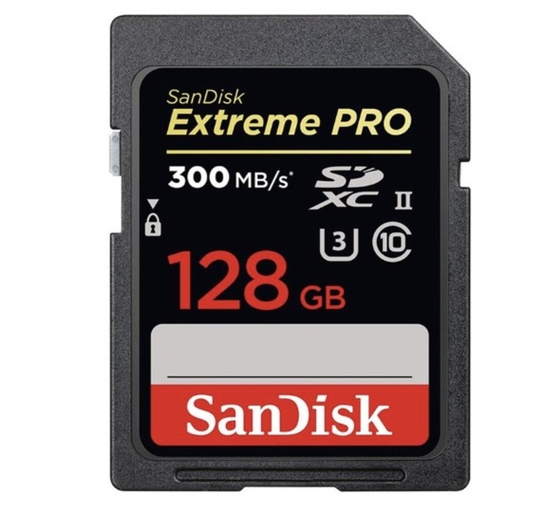 SanDisk SDXC Extreme Pro 128GB 300MB/s V90 II SanDisk SDXC Extreme Pro 128GB 300MB/s V90 II