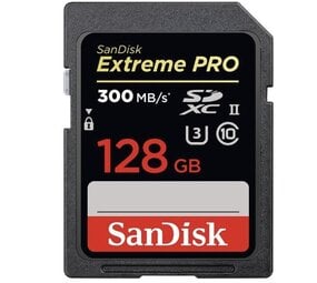 SanDisk SDXC Extreme Pro 128GB 300MB/s V90 II SanDisk SDXC Extreme Pro 128GB 300MB/s V90 II