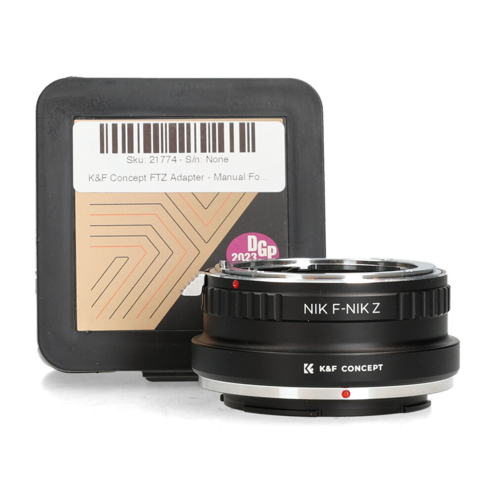 K&F Concept FTZ Adapter - Manual Focus K&F Concept FTZ Adapter - Manual Focus