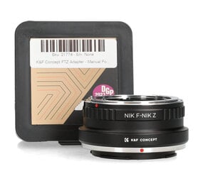 K&F Concept FTZ Adapter - Manual Focus K&F Concept FTZ Adapter - Manual Focus
