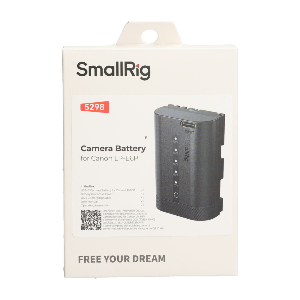 Smallrig LP-E6P Accu