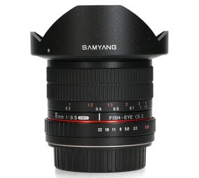 Samyang Samyang 8mm f/3.5 UMC CS II - Canon EF-S Samyang Samyang 8mm f/3.5 UMC CS II - Canon EF-S