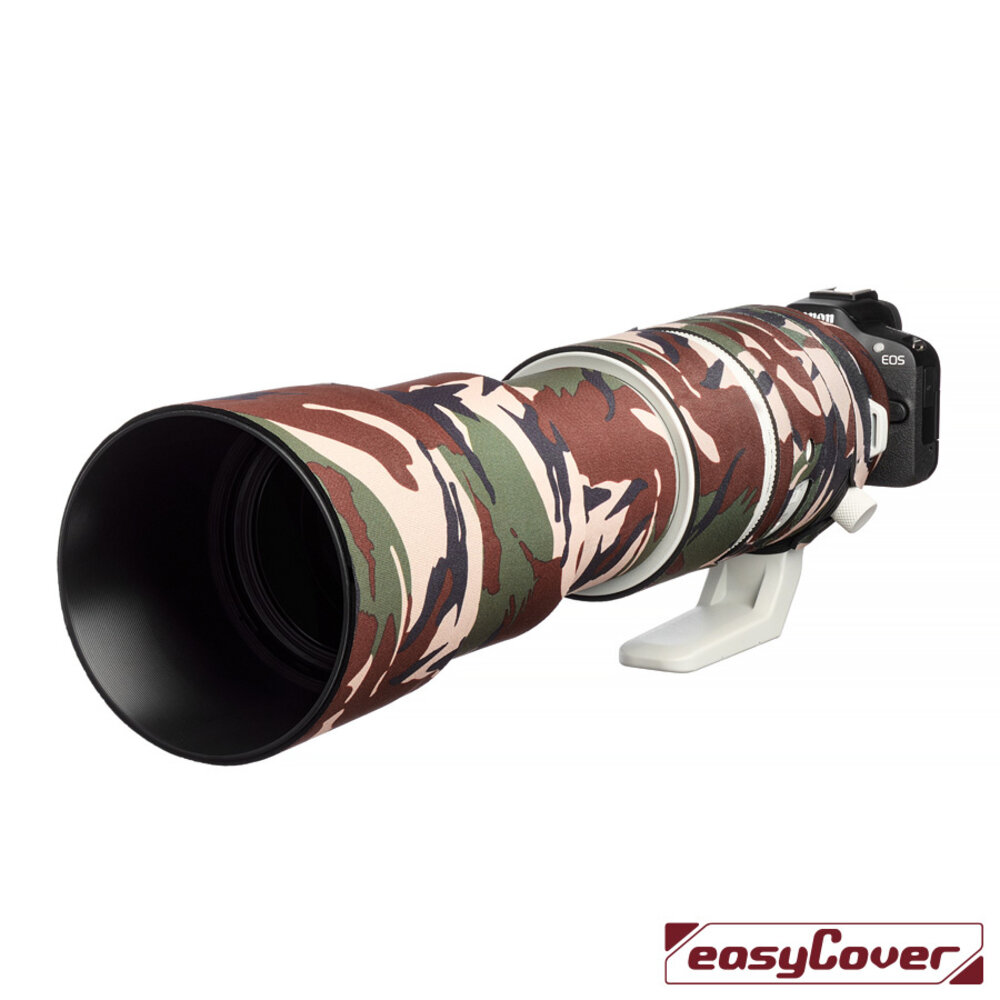 easyCover Lens Protection for Canon RF 200-800mm F/6.3-9 IS - Green Camouflage