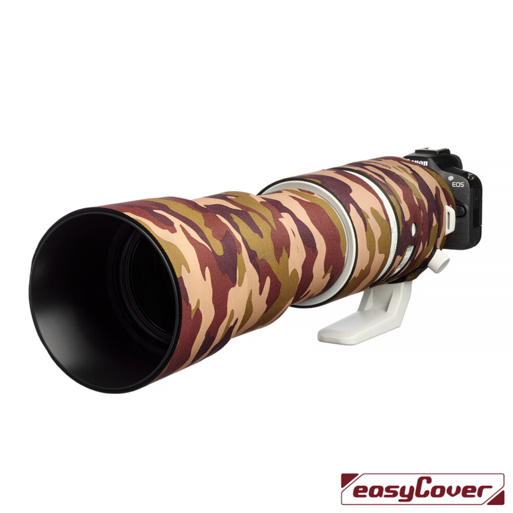easyCover Lens Protection for Canon RF 200-800mm F/6.3-9 IS - Brown Camouflage easyCover Lens Protection for Canon RF 200-800mm F/6.3-9 IS - Brown Camouflage