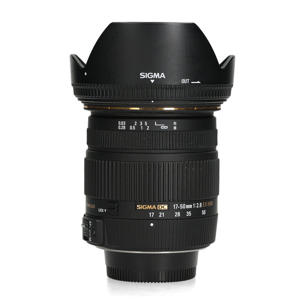 Sigma Sigma 17-50mm f/2.8 EX DC OS HSM - Nikon F Sigma Sigma 17-50mm f/2.8 EX DC OS HSM - Nikon F