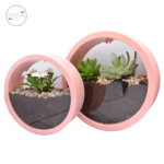 NatureLooks Ronde bloempot in verschillende maten - roze