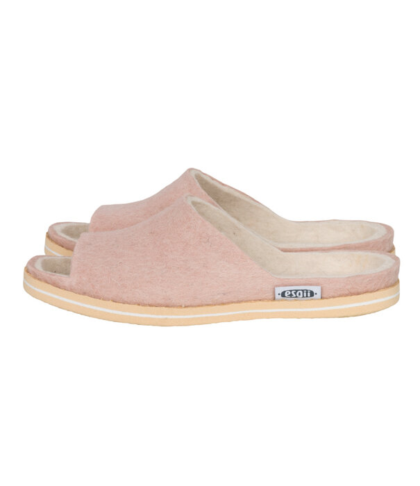 esgii Vilten Zomer slipper Seashell pink