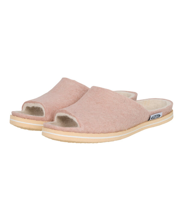 esgii Vilten Zomer slipper Seashell pink