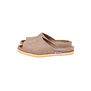 Vilten zomer slipper Taupe