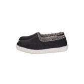Vilten damesslof Feston grey