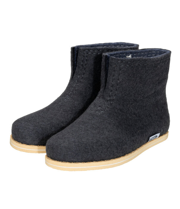 esgii Vilten herenslof High Boots Garden Grey