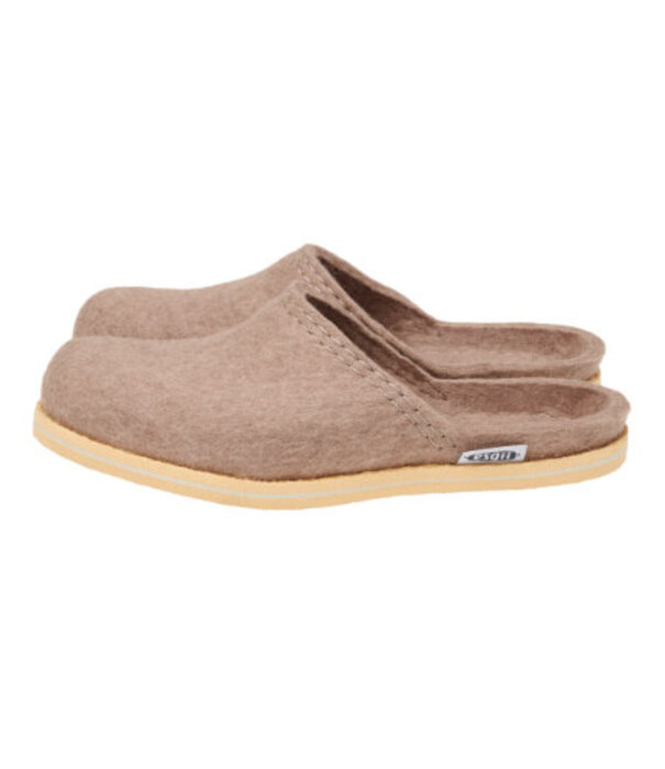 esgii Vilten herenslof Slipper Garden Taupe