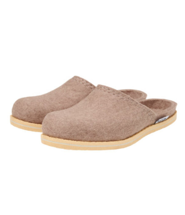esgii Vilten herenslof Slipper Garden Taupe