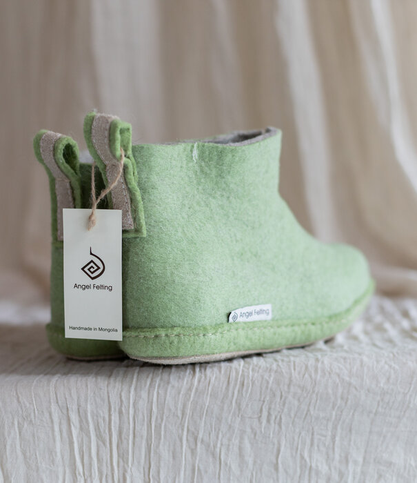 esgii Hoge sloffen Foam Green