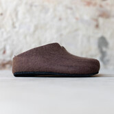 Herren-Filzschuhe Sloping Back Braun