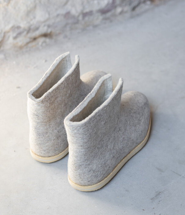 esgii Vilten herenslof High Boots Garden