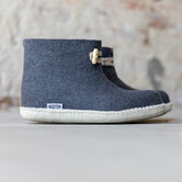 Vilten herenslof High Boots grey