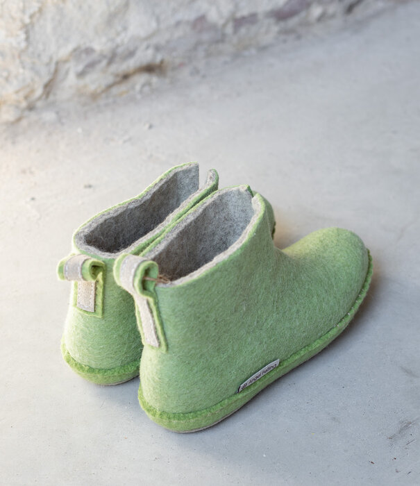 esgii Hoge sloffen Foam Green