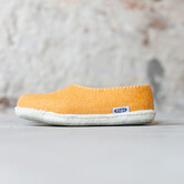 Vilten dames sloffen Stitch yellow