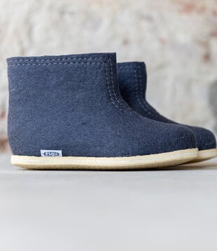 Damen-Filzschuhe Garden Dunkelgrau