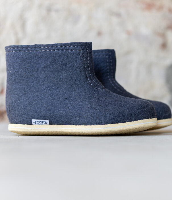 esgii Vilten damesslof High Boots Garden Grey