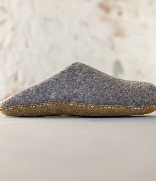 esgii Vilten Heren Instapper Una - Sesam - Maat 42 t/m 46 - Zachte Zool