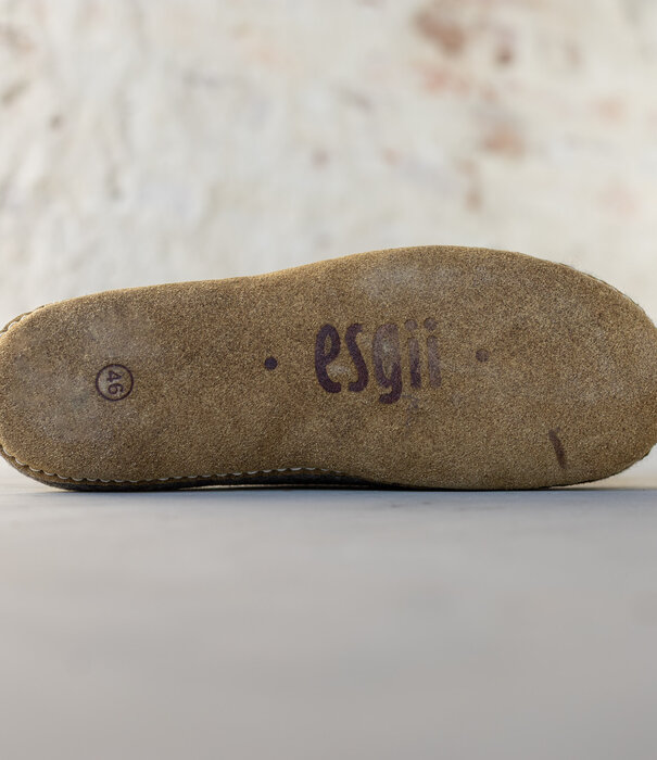 esgii Vilten Heren Instapper Una - Sesam - Maat 42 t/m 46 - Zachte Zool