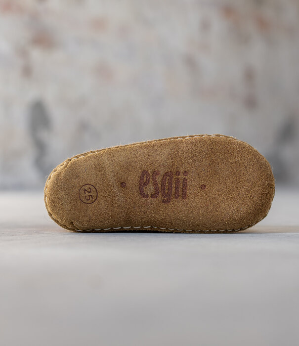 esgii Vilten Hoge Kinder Pantoffel - Zonsopgang - Maat 24 - Zachte Zool