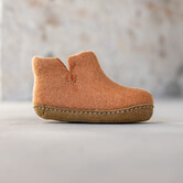 Filz Hoher Kinder Hausschuh - Sonnenaufgang - Größe 24 bis 35 - Weiche Sohle